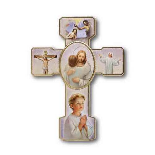 Reconciliation Certificate with Wooden Look Plastic Cross