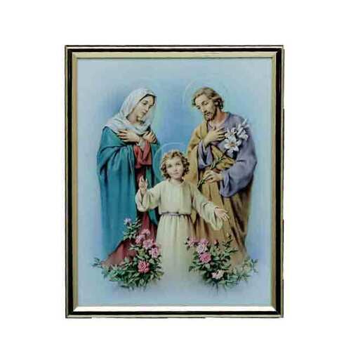 Gold Frame Holy Family