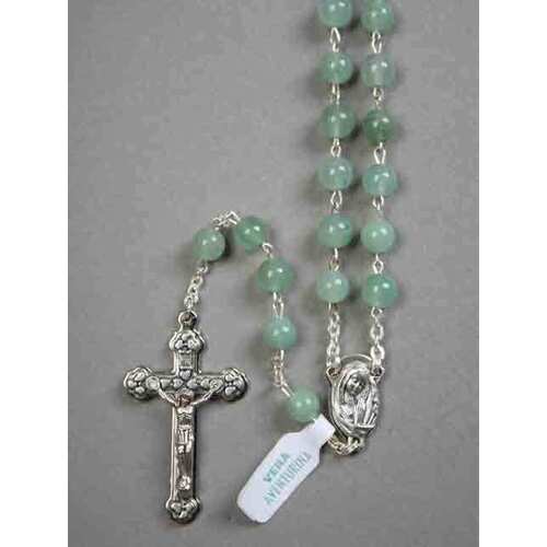 Rosary Genuine Aventurine - 6mm Beads