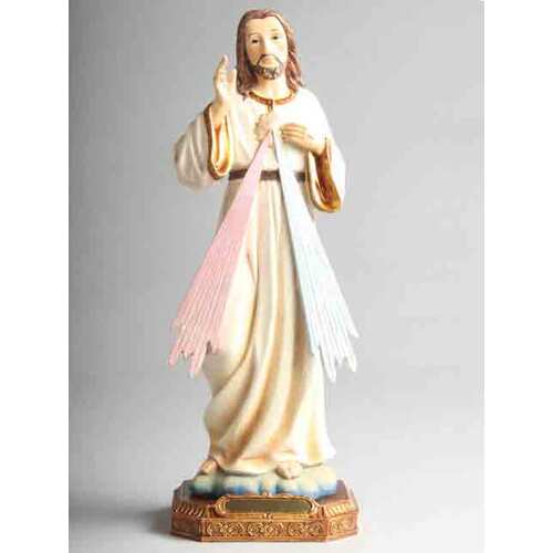 Statue 12cm Resin - Divine Mercy
