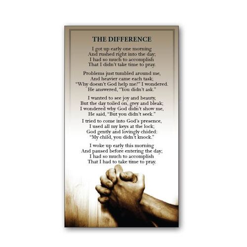 Holy Cards  - The Difference