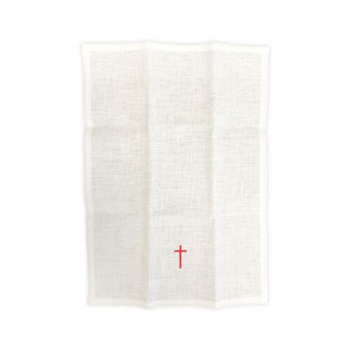 Finger Towel Linen with Red Cross