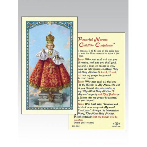 Holy Card 800 - Infant of Prague