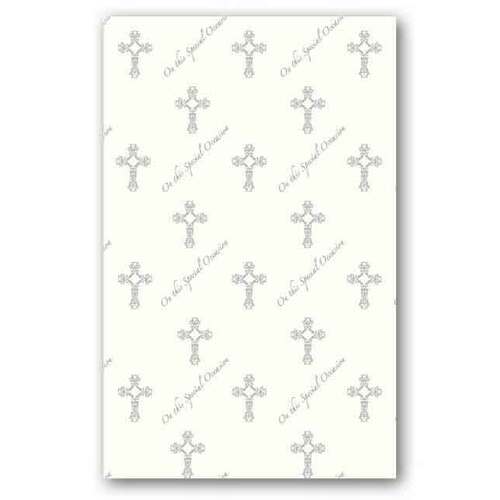 Wrapping Paper - On This Special Occasion Silver Cross