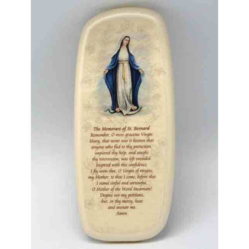Stone Look Plaque - Miraculous 70mm x 150mm