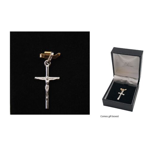 Sterling Silver Crucifix 25mm