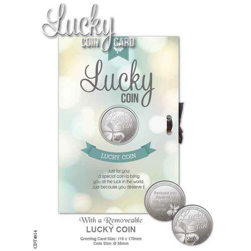 Lucky Coin & Greeting Card - Lucky Coin