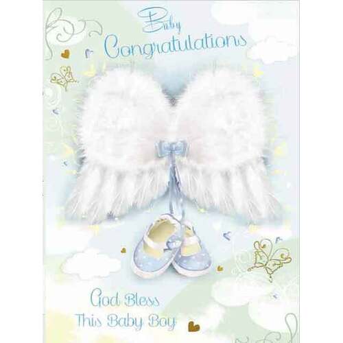 Card - Baby Boy Congratulations