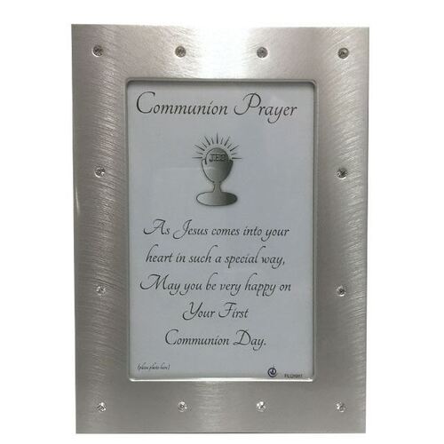 Diamente 6x4 Communion Photo Frame