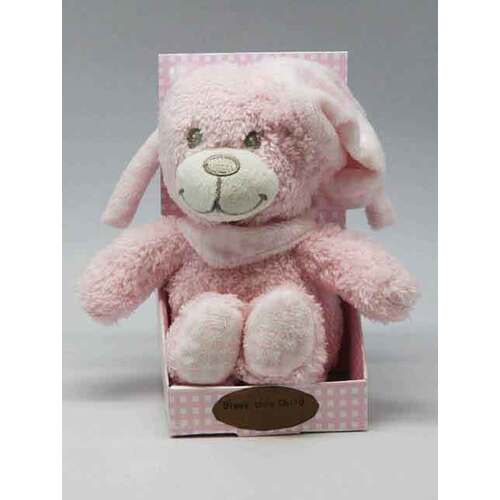 Plush Toy - Pink Teddy Bear With Music