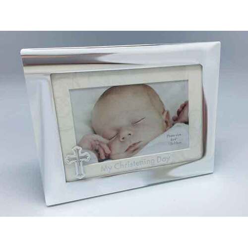 Photo Frame Silver - My Christening Day