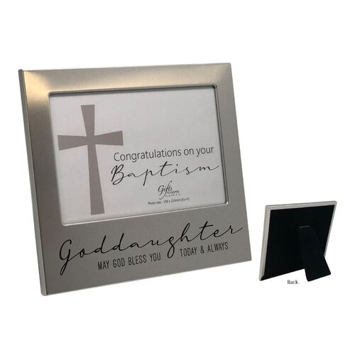 Baptism Frame Goddaughter