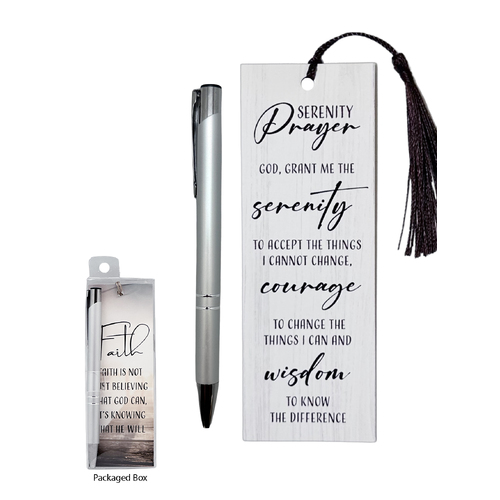 Pen & Bookmark Set - Serenity