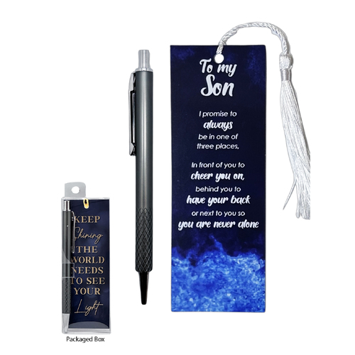Pen & Bookmark Set - Son