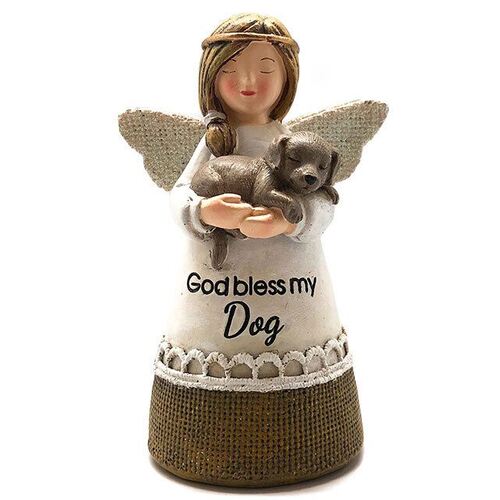Little Blessings Angel - God Bless My Dog