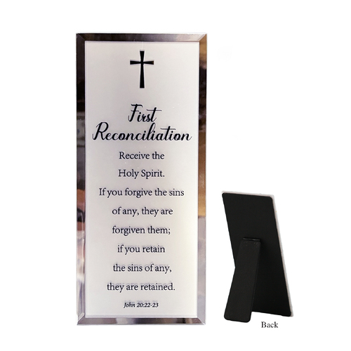 Mirror Plaque - First Reconciliation