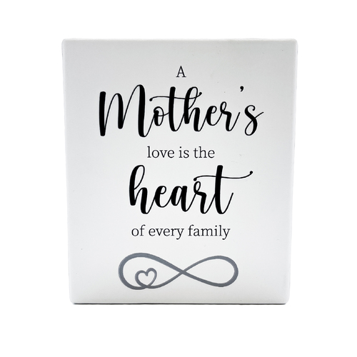 Infinity Ceramic Plaque - Mother's