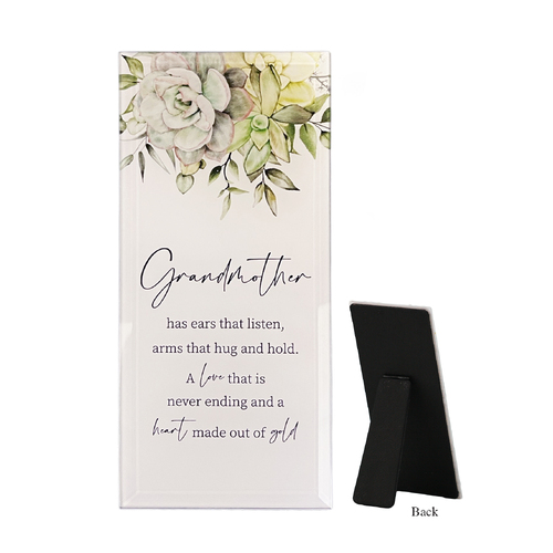 Glass Plaque - Grandmother
