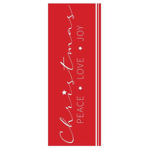 Christmas Bookmark - Peace Love Joy