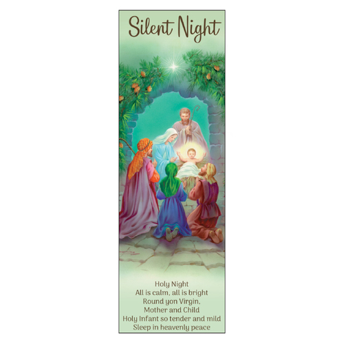 Christmas Bookmark - Silent Night