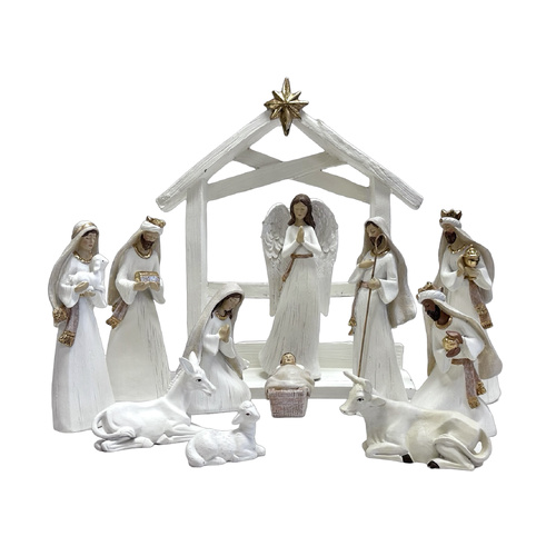 Nativity Stable Set - 11pcs 200mm