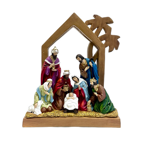 Nativity Scene w/LED Lighting