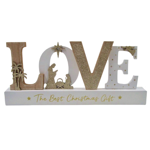 Love Nativity Scene