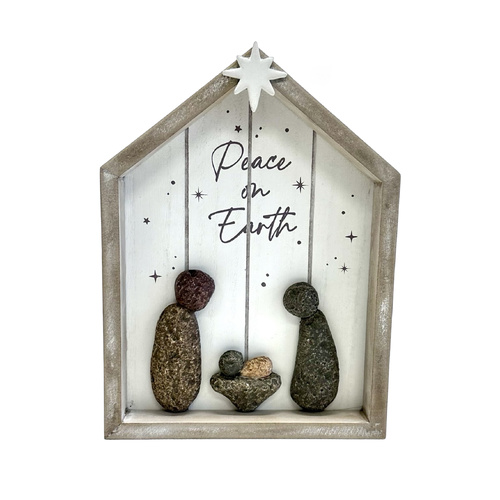 Nativity Scene Plaque