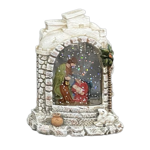 Holy Family Water Ball w/LED