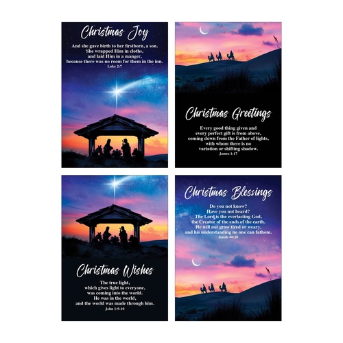 Christmas Budget Religious Cards