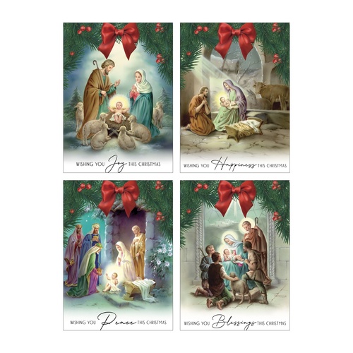 Christmas Budget Religious Cards
