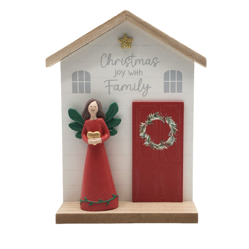 Christmas Joy with Family Plaque