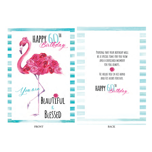Birthday Card - 60th Female