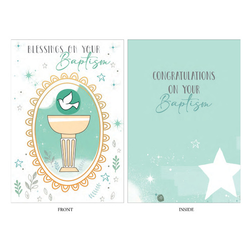 Card - Baptism Blessings