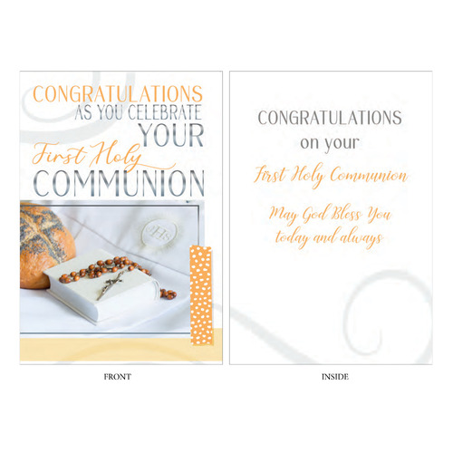 Card - Communion Congratulations
