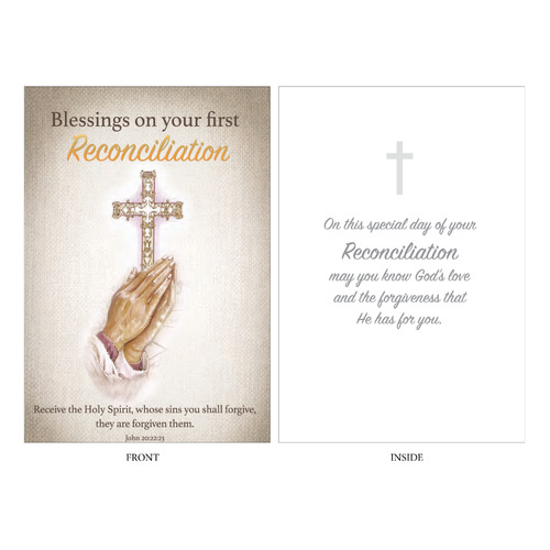 Card - Blessings On Your Reconciliation