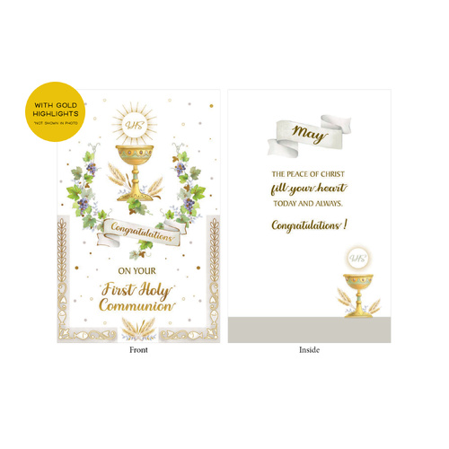 Card - Communion Congratulations