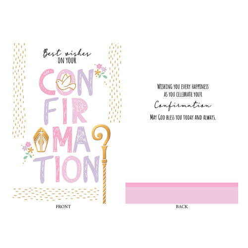 Confirmation Cards - Girl