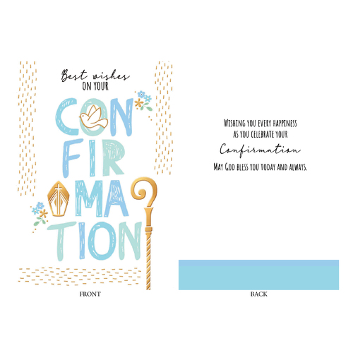 Confirmation Cards - Boy