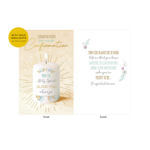 Card - Confirmation Candle