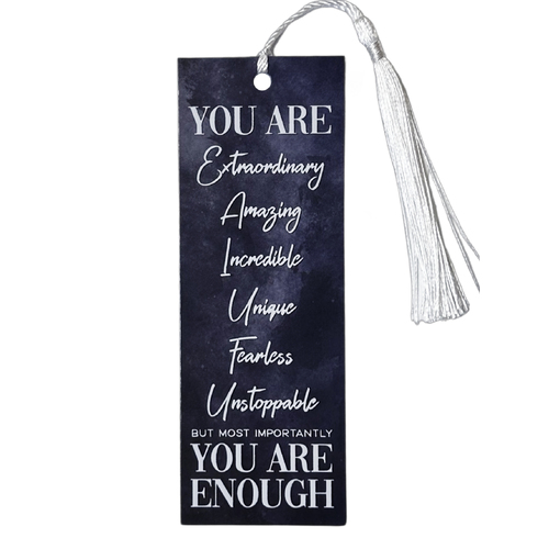 Bookmark Laminated w/Tassel - You Are