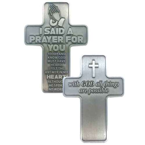 Pocket Cross - I Said a Prayer