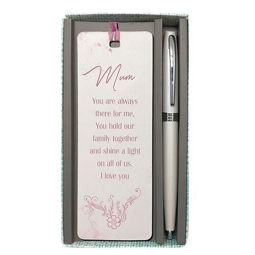 Bookmark and Pen Set - Mum