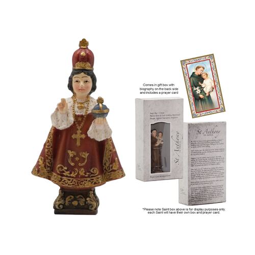 Statue 9cm Resin - Infant of Prague