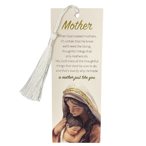 Bookmark Laminated w/tassel - Mother