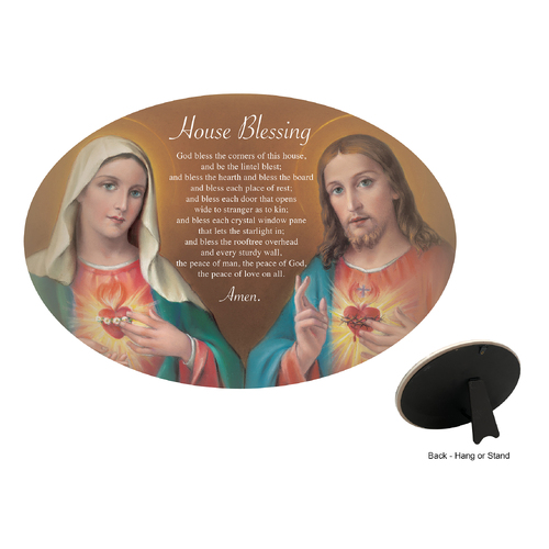 Heavenly Ceramic Plaque - House Blessing