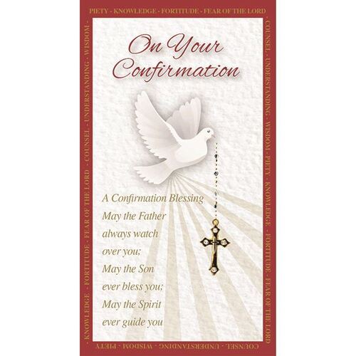 Holy Card - On Your Confirmation