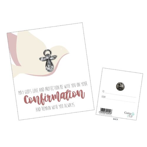 Lapel Pin Always With You Angels - Confirmation
