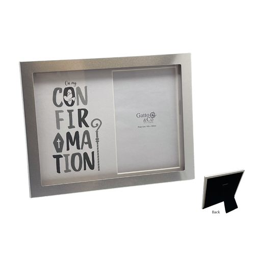 Silver Photo Frame - On My Confirmation