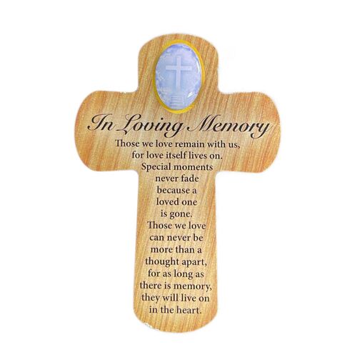 Palm Cross - In Loving Memory